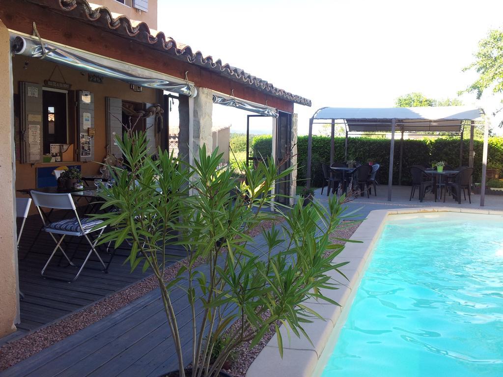 Le Jardin D'Ivana B&B Avec Piscine Chauffee Oppede Exterior photo